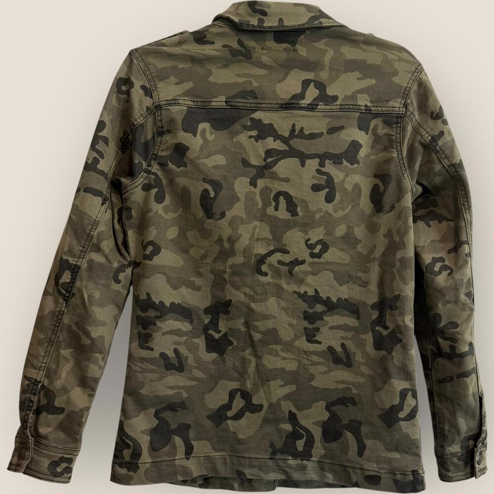 Gianni Bini Women's XS Camouflage Utility Jacket Military Fall Layering Casual - Picture 3 of 11